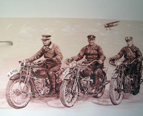 Sienų dekoravimas - Interjero, eksterjero, baldų dekoravimas - 2