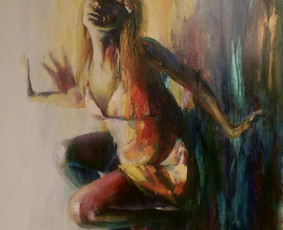 Aliejus, drobe 75x75