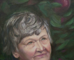 Aliejus, drobe 70x50