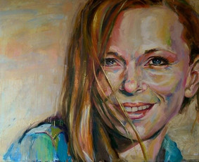 Aliejus, drobe 120x90