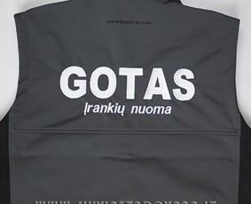 Logotipų siuvinėjimas nuo 1 vnt.