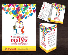 Valentino d. plakatas, stovelis, atvirutė | ČILI PICA
Valentine's day poster, stand, postcard | ČILI PICA