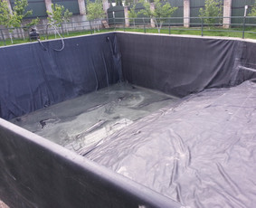 Baseinai, dirbtiniai prūdai, vandens rezervuarai, skysto mėšlo lagūnos, įrengiami panaudojus Firestone EPDM membraną.