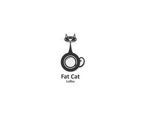 FatCat coffee - kavinukė Naujojoje Zelandijoje   |   Logotipų kūrimas - www.glogo.eu - logo creation.
