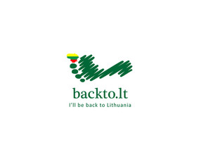 BackToLT - I'll be back to Lithuania,  atgal į Lietuvą   |   Logotipų kūrimas - www.glogo.eu - logo creation.