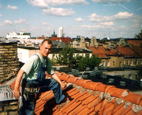 Istorija. Dabar vaizdelis nuo Rotundo g. kitoks - atsirado šiek tiek dangoraižių.