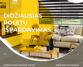 Banneris Žaliuzių imperija