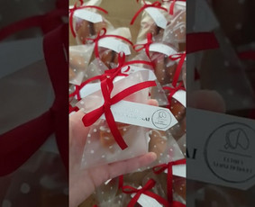 Stalo vardo kortelės, dovanėlės svečiams su laimės sausainiu / Laimės sausainiai - Fortune cookies / Darbų pavyzdys ID 2056064