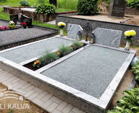 Kapaviečių įrengimas. Paminklų ir dengimo plokščių gamyba. / TYLI KALVA, UAB / Darbų pavyzdys ID 2058848
