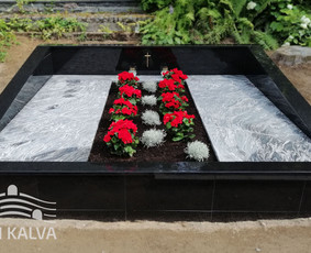 Kapaviečių įrengimas. Paminklų ir dengimo plokščių gamyba. / TYLI KALVA, UAB / Darbų pavyzdys ID 2058870