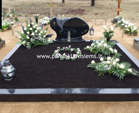 Paminklai, paminklų gamyba, kapaviečių tvarkymas / Kitos paslaugos / Darbų pavyzdys ID 2063996