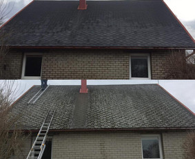 Stogų ir lietvamzdžių valymas - Stogų, fasadų, trinkelių, plovimo ir dažymo paslaugos - 1