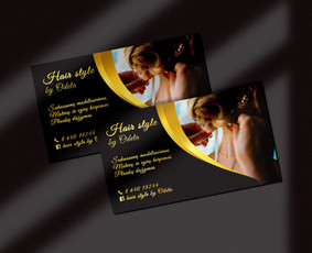 Vizitinių kortelių maketavimas - Rs grafikos dizainerė / logotipai / baneriai / plakatai. - 2