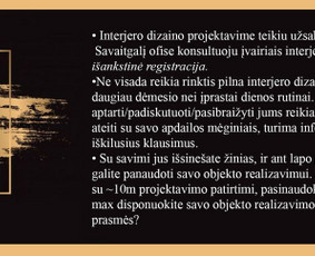 Interjero dizainas - Daš / Ingrida Daškevičiūtė / Darbų pavyzdys ID 2070548
