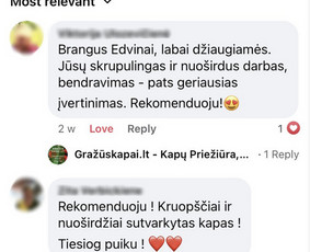 Kapų Meistras Edvinas Genutis - Kapų Tvarkymas, Paminklai / Edvinas Genutis / Darbų pavyzdys ID 2075478
