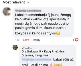 Kapų Meistras Edvinas Genutis - Kapų Tvarkymas, Paminklai / Edvinas Genutis / Darbų pavyzdys ID 2075482