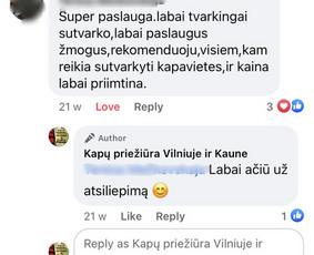 Kapų Meistras Edvinas Genutis - Kapų Tvarkymas, Paminklai / Edvinas Genutis / Darbų pavyzdys ID 2075500