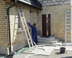 Šiltinimas biria ekovata. Termo puta oro tarpus. - Fasadų, sienų šiltinimas - 4 Fasadų, sienų šiltinimas - Šiltinimas biria ekovata. Termo puta oro tarpus. - 4
