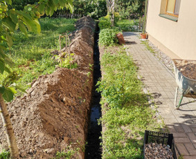 Gamtinių dujų įvedimas, dujinių katilų montavimas - Dujotiekio tiesimas - 1 Dujotiekio tiesimas - Gamtinių dujų įvedimas, dujinių katilų montavimas - 1