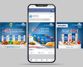 Facebook + Instagram + Tiktok + Linkedin / Ydyllic / Darbų pavyzdys ID 2082924
