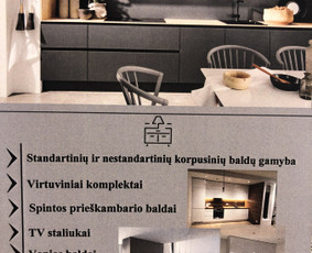 Nestandartiniu bei standartiniu korpusiniu baldu gamyba / Tadas / Darbų pavyzdys ID 2086718