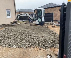 Trinkelių pagrindo paruo&scaron;imas - Trinkelių klojimas, pagrindų ruo&scaron;imas, bortų dėjimas,stogai - 2