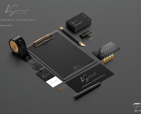 Logotipo sukūrimas ir jo identitetas.
https://www.behance.net/gallery/184076307/Logotype-for-the-cosmetic-surgery-clinic