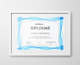 Diplomo sukūrimas