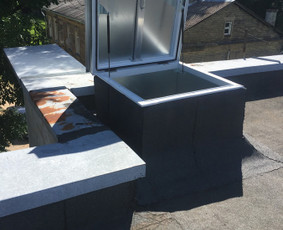 Plokščio stogo dengimas prilydoma ir Epdm danga - Stoglangių montavimas - 1 Stoglangių montavimas - Plokščio stogo dengimas prilydoma ir Epdm danga - 1