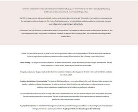 Linkedin turinys, Web, Seo, naujienlaiškių tekstai. 8+ m. / Raminta Dobilienė / Darbų pavyzdys ID 2103824