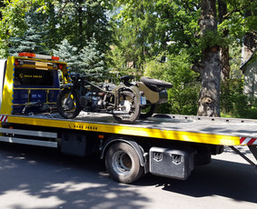 Motociklų pervežimas - Technine pagalba kelyje Kaunas,tralas Traliukas visa Lt - 2