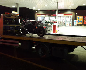 Motociklų pervežimas - Technine pagalba kelyje Kaunas,tralas Traliukas visa Lt - 1