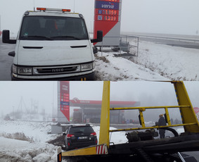 Pagalba užklimpus automobiliui - Technine pagalba kelyje Kaunas,tralas Traliukas visa Lt - 1