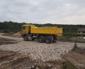 Vežame žvyrą ,smėlį , skalda, sijota juodžemį, atsijos / Arūnas / Darbų pavyzdys ID 2107698