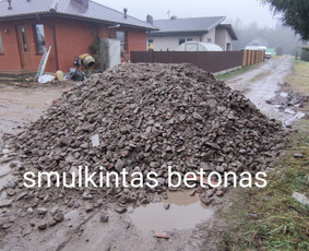 Dolomitas, asfaltas, žvyras, smėlis, juodžemis - Betono skalda - 3 Betono skalda - Dolomitas, asfaltas, žvyras, smėlis, juodžemis - 3