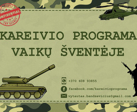 Animatorius ( Kareivio/kalėdų Senelio) programa vaikams / Vytautas Bandzevičius / Darbų pavyzdys ID 2108476