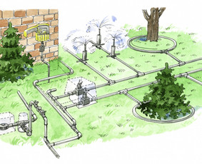 Statybos, apdaila - Laistymo ir drėkinimo sistemos, land&scaron;afto ap&scaron;vietimas. - 2