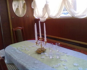 Laivo Viktoria vidinė kajutė
