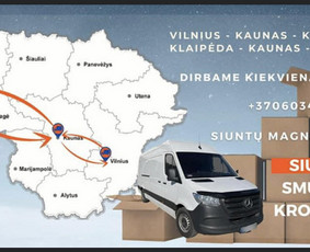 Smulkių siuntų pervežimas Lietuvoje - Klaipeda-kaunas-vilnius Pervezimas-kroviniu-siuntu - 1