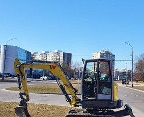 Statybinės technikos paslaugos / Statybinė technika / Darbų pavyzdys ID 2126202