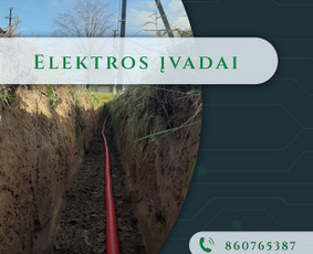 Elektros instaliacija - Elektros įvadai, Eso pridavimas, Projektavimas - 1