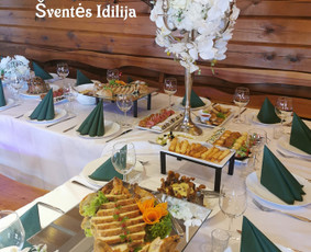 Šampano piramidė. Šampano staliukai. Užkandžiai. / Šventės Idilija Vilnius / Darbų pavyzdys ID 2131510