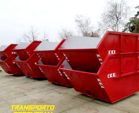 Statybinių atliekų konteinerių nuoma- šiukšlių išvežimas / MB Transporto sprendimai / Darbų pavyzdys ID 2134542