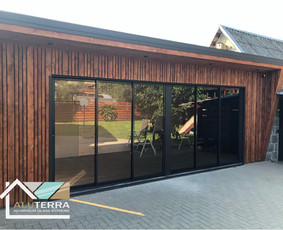 Terasų, verandų, stoginių stiklinimas aliuminio sistemomis / Arvydas / Darbų pavyzdys ID 2135382