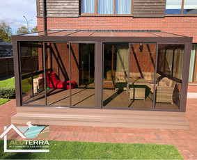 Terasų, verandų, stoginių stiklinimas aliuminio sistemomis / Arvydas / Darbų pavyzdys ID 2135384