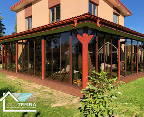 Terasų, verandų, stoginių stiklinimas aliuminio sistemomis / Arvydas / Darbų pavyzdys ID 2135392