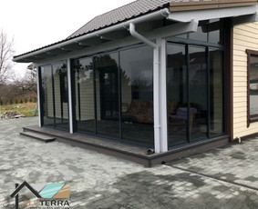 Terasų, verandų, stoginių stiklinimas aliuminio sistemomis / Arvydas / Darbų pavyzdys ID 2135400