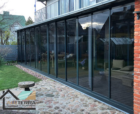 Terasų, verandų, stoginių stiklinimas aliuminio sistemomis / Arvydas / Darbų pavyzdys ID 2135404
