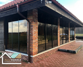 Terasų, verandų, stoginių stiklinimas aliuminio sistemomis / Arvydas / Darbų pavyzdys ID 2135408