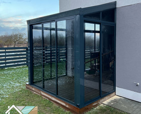 Terasų, verandų, stoginių stiklinimas aliuminio sistemomis / Arvydas / Darbų pavyzdys ID 2135418